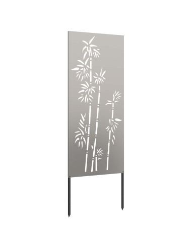 Schermo per privacy in giardino Floreale Ruggine 50 x 140 cm