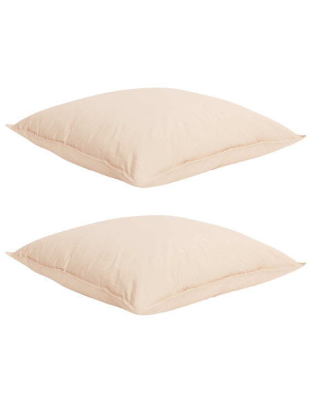 Set di Piumoni 2 pz 260 x 240 cm Tutte le stagioni Beige