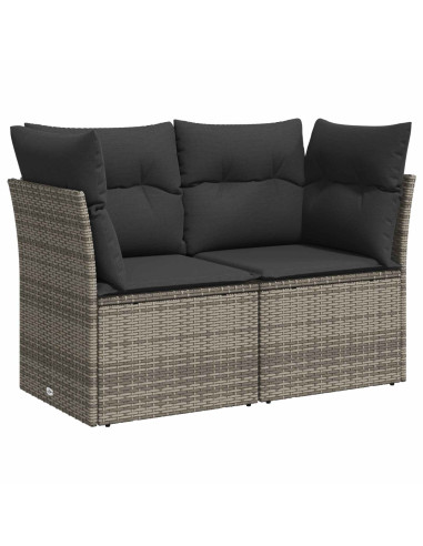 Set di divani 8 pz Grigio e Grigio Scuro
