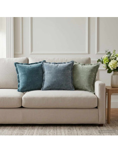 Federa 6 pz HOUTEN Blu 30 x 30 cm Tessuto Chenille