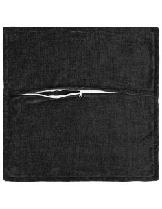 Federa 6 pz HOUTEN Antracite 80 x 80 cm Tessuto Chenille 2
