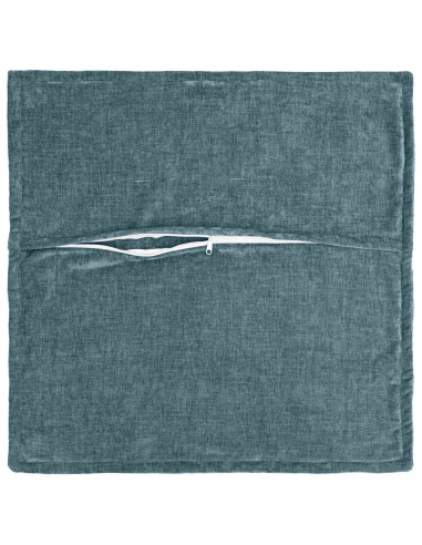 Federa 6 pz HOUTEN Blu 30 x 30 cm Tessuto Chenille