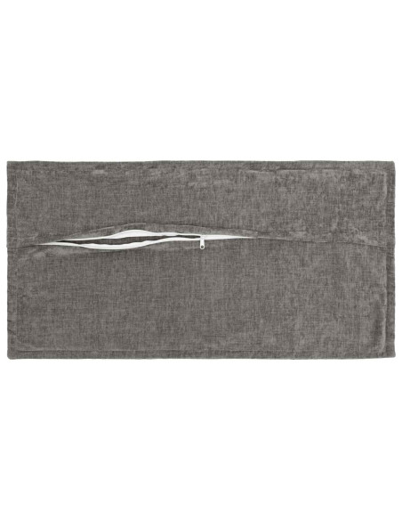 Federa 6 pz HOUTEN Grigio Scuro 40 x 80 cm Tessuto Chenille