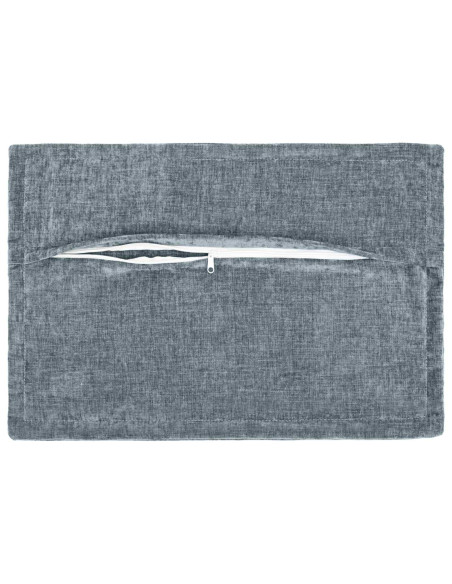 Federa 6 pz HOUTEN Azzurro 50 x 70 cm Tessuto Chenille