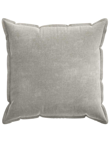 Federa 2 pz HOUTEN Grigio Chiaro 55 x 55 cm Tessuto Chenille