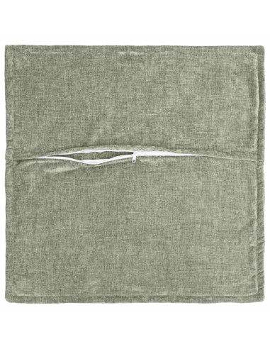 Federa 2 pz HOUTEN Verde 55 x 55 cm Tessuto Chenille