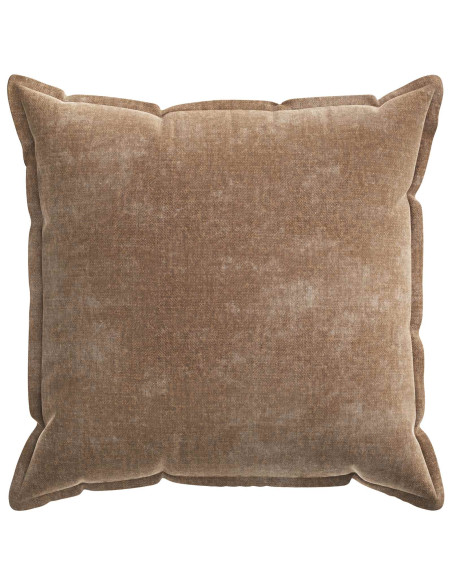 Federa 2 pz HOUTEN Marrone 55 x 55 cm Tessuto Chenille
