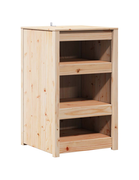 Mobile da cucina da esterno MEPPEL 2 pz Douglas Naturale