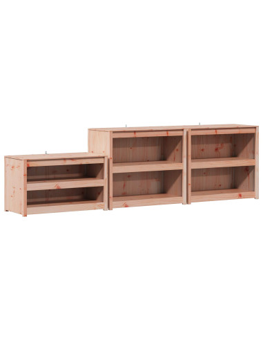 Mobile da cucina da esterno MEPPEL 3 pz Bianco