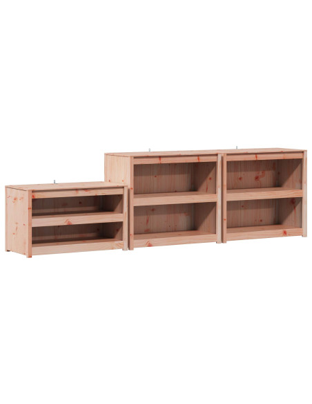 Mobile da cucina da esterno MEPPEL 3 pz Bianco