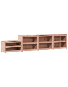 Mobile da cucina da esterno MEPPEL 4 pz Bianco 2