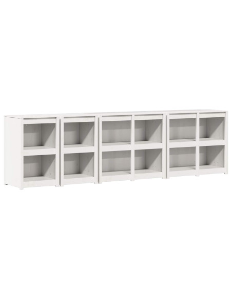 Mobile da cucina da esterno MEPPEL 4 pz Bianco