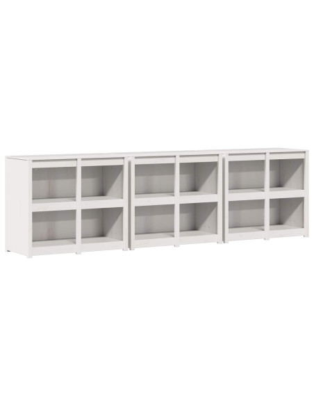Mobile da cucina da esterno MEPPEL 3 pz Bianco