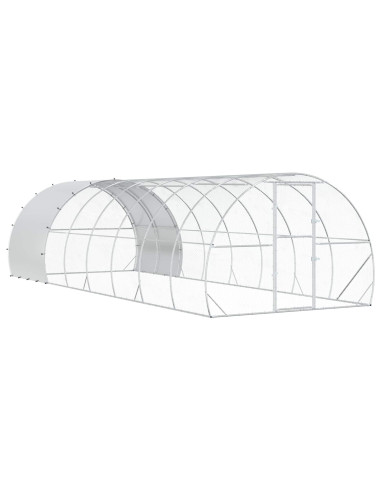 Pollaio Argento 800 x 300 x 200 cm Acciaio zincato