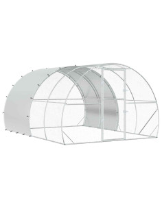 Pollaio Argento 400 x 300 x 200 cm Acciaio zincato