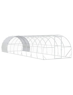 Pollaio Argento 1000 x 300 x 200 cm Acciaio zincato