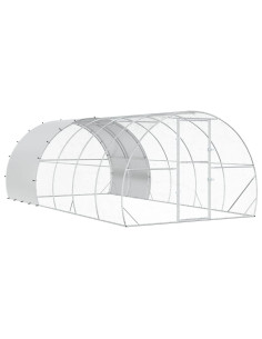 Pollaio Argento 600 x 300 x 200 cm Acciaio zincato