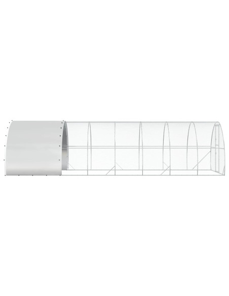 Pollaio Argento 800 x 300 x 200 cm Acciaio zincato