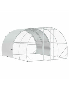 Pollaio Argento 400 x 300 x 200 cm Acciaio zincato 2