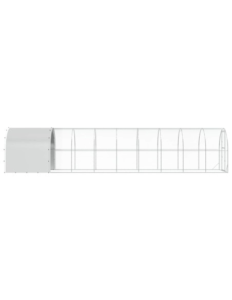 Pollaio Argento 1000 x 200 x 200 cm Acciaio zincato