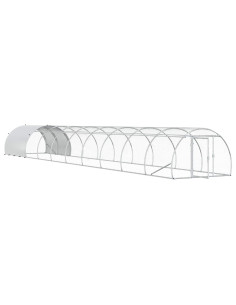 Pollaio Argento 1000 x 150 x 100 cm Acciaio zincato 2