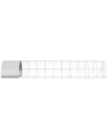 Pollaio Argento 1200 x 300 x 200 cm Acciaio zincato