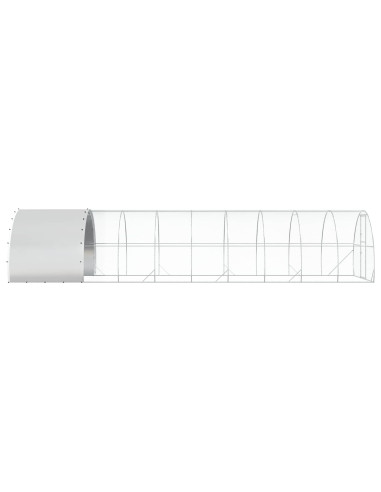 Pollaio Argento 1000 x 300 x 200 cm Acciaio zincato