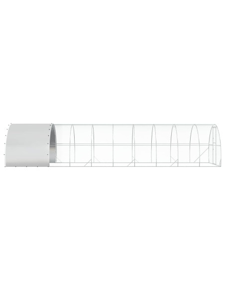 Pollaio Argento 1000 x 300 x 200 cm Acciaio zincato