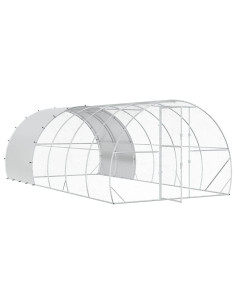 Pollaio Argento 600 x 300 x 200 cm Acciaio zincato 2