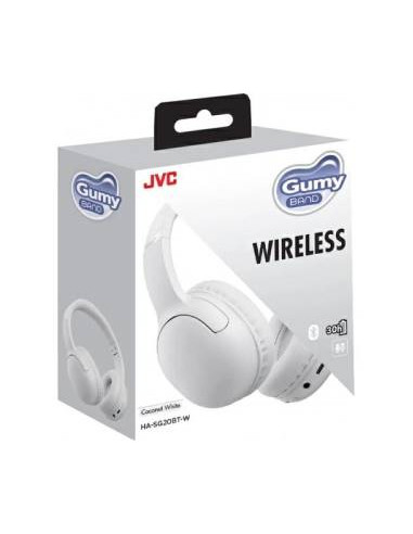 JVC Cuffie HA-SG20BT Gumy Coconut White