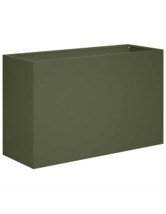 Vaso da giardino Verde Oliva 80 x 40 x 50 cm 2