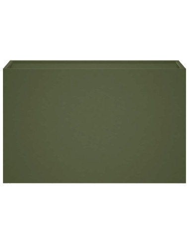 Vaso da giardino Verde Oliva 80 x 40 x 50 cm