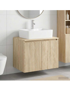 Set di mobili per il bagno Rovere Sonoma Legno ingegnerizzato