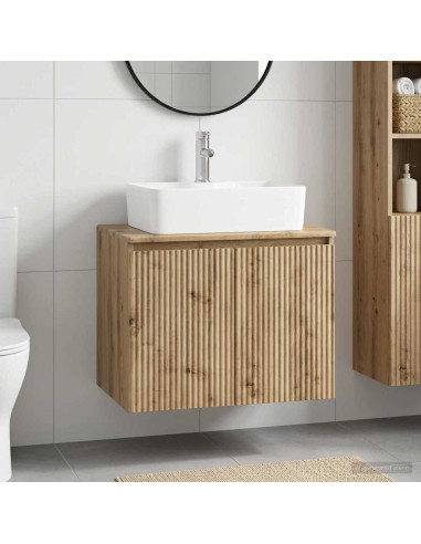 Set di mobili per il bagno Rovere Artigianale