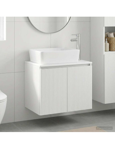 Set di mobili per il bagno Bianco Legno ingegnerizzato