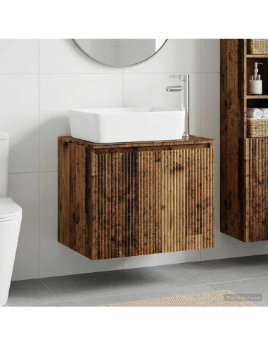 Set di mobili per il bagno Legno antico Legno ingegnerizzato