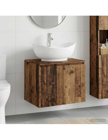 Set di mobili per il bagno Legno antico Legno ingegnerizzato