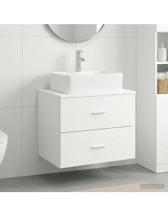 Set di mobili per il bagno Bianco Legno ingegnerizzato