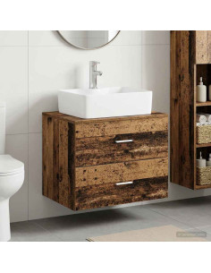 Set di mobili per il bagno Legno antico Legno ingegnerizzato