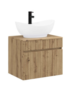 Set di mobili per il bagno Rovere Artigianale 2