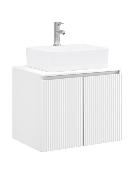 Set di mobili per il bagno Bianco Legno ingegnerizzato
