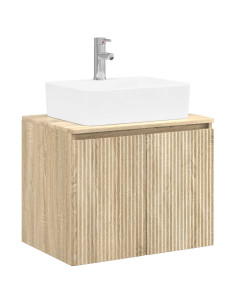 Set di mobili per il bagno Rovere Sonoma Legno ingegnerizzato 2
