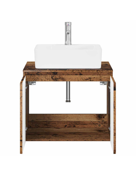 Set di mobili per il bagno Legno antico Legno ingegnerizzato