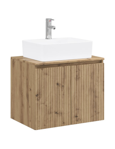 Set di mobili per il bagno Rovere Artigianale