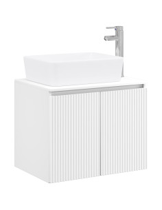Set di mobili per il bagno Bianco Legno ingegnerizzato 2