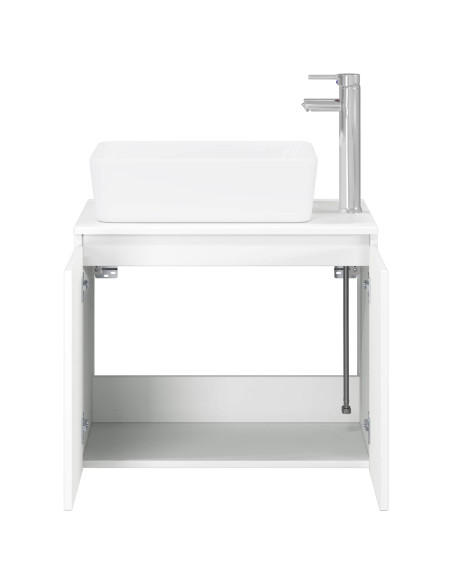 Set di mobili per il bagno Bianco Legno ingegnerizzato
