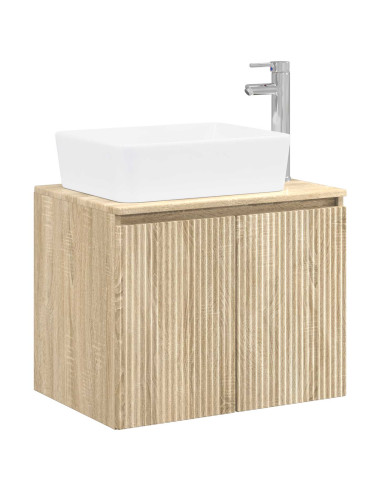 Set di mobili per il bagno Rovere Sonoma Legno ingegnerizzato