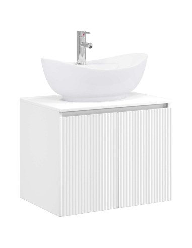 Set di mobili per il bagno Bianco Legno ingegnerizzato