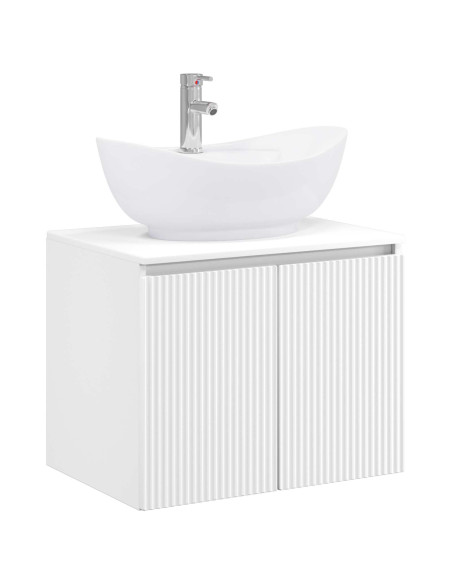 Set di mobili per il bagno Bianco Legno ingegnerizzato