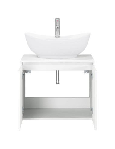 Set di mobili per il bagno Bianco Legno ingegnerizzato